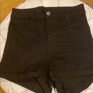 Black shorts